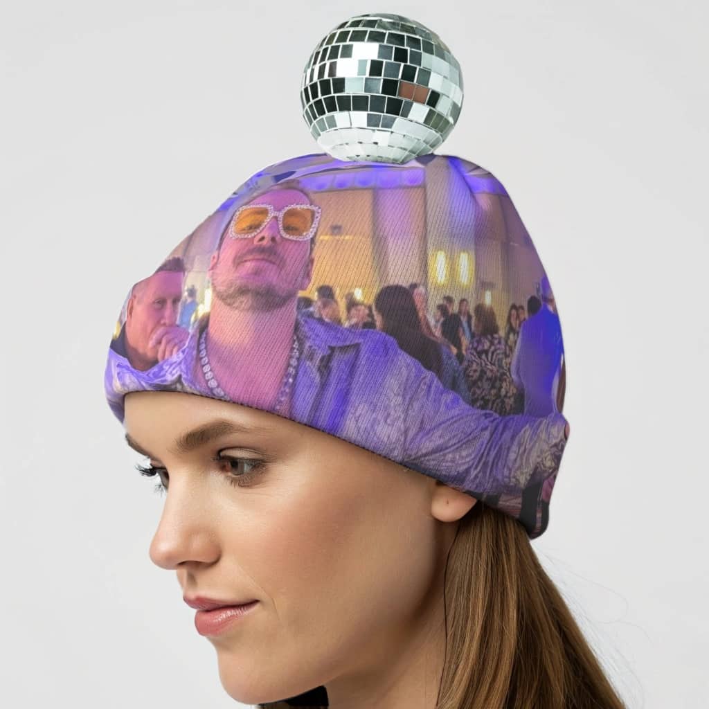 Disco Ball Beanie